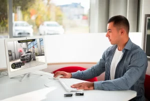 Cliente buscando seminovo no metaverso Automotivo